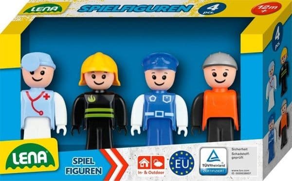 Lena-figur - set med figurer blå