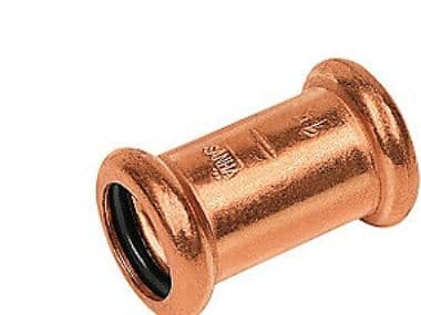 lige muffe 18 mm - Cu press. M og V bakker