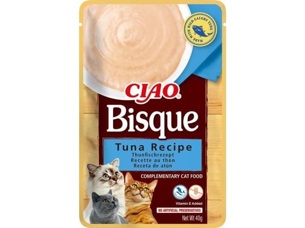 Inaba Foods INABA - Ciao Bisque Tonfisk våtfoder för katter 40g