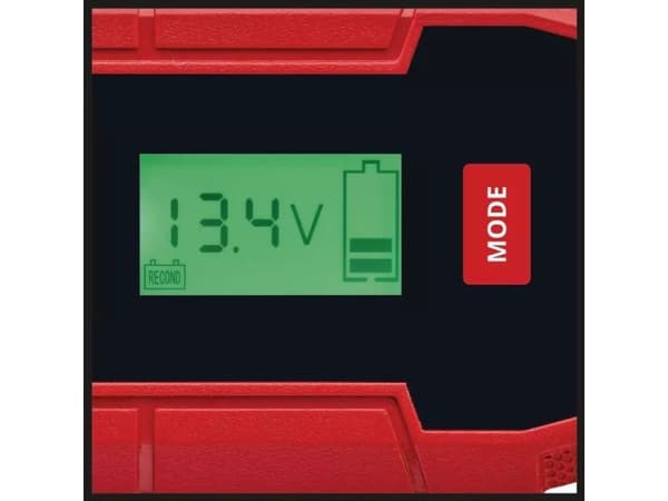 Einhell CE-BC 5 M, 12 V, 5 A, Einhell, Innendørs, LCD, Sort, Rød