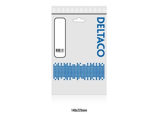 DELTACO U/UTP Cat5e patchkabel 2m, gul