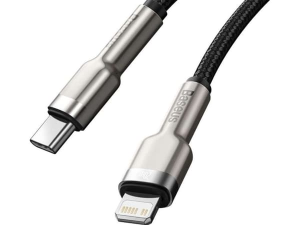 Baseus Cafule, 1 m, Lightning, USB C, Hanstik, Hanstik, Lajittelu