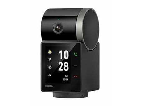 Imou Rex VT Pro, IP-sikkerhetskamera, Innendørs, Trådløs, 50 m, Bord, Sort