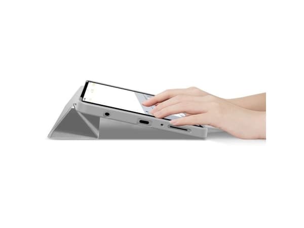 Nettbrettetui 4kom.pl Tech-Protect SmartCase til Samsung Galaxy Tab A9/A11 8.7 grå