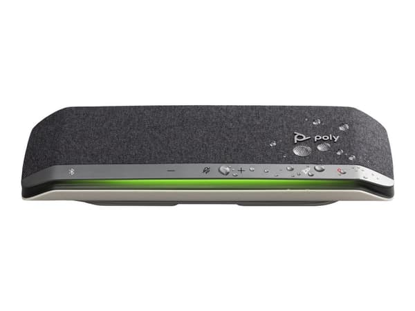 HP Poly Sync 40 - Smart högtalartelefon - Bluetooth - trådlös, kabelansluten - silver - Zoomcertifierad