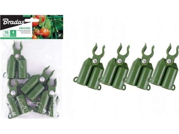 Bradas toppfäste, justerbart för stolpar 11 mm – 4 st/förp.