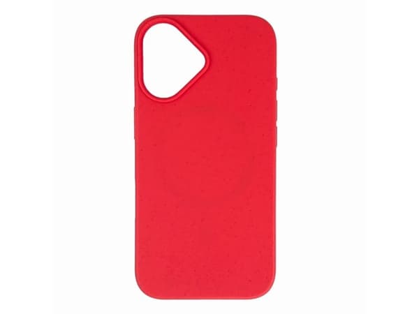 Etui Multiple Color Wheat Case MagSafe na iPhone 16 - czerwone