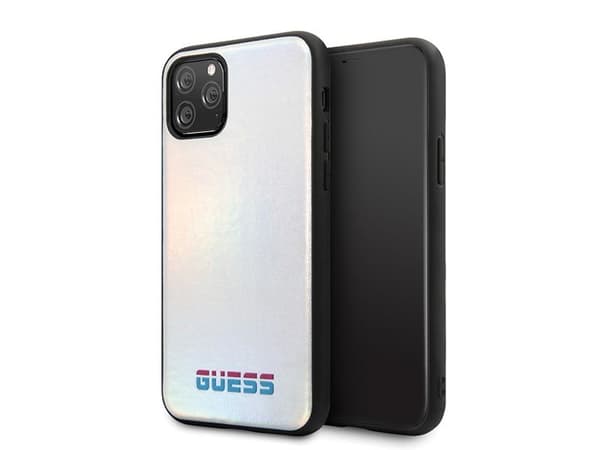Guess GUHCN58BLD hardt deksel til Apple iPhone 11 Pro sølv iriserende