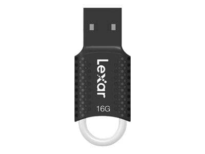 Lexar JumpDrive V40 - USB-flashdrive - 16 GB - USB 2.0 - sort