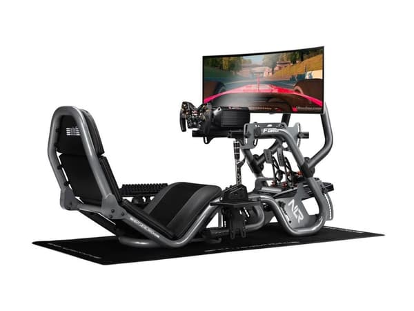 Next Level Racing F- GT Pro - Kappløpsimulatorcockpit - ergonomisk - grå