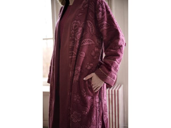 PIP Studio PIP Jasmin Jacquard Bathrobe Dark Pink L