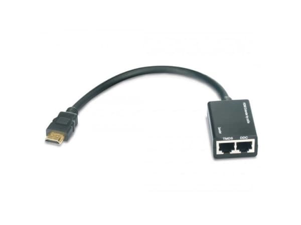 TECHly IDATA EXT-E30D - Video/lyd-forlenger - opp til 30 m