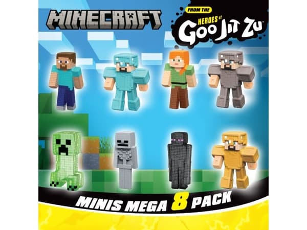 GOO JIT FÖR MINECRAFT MINIS 8PK