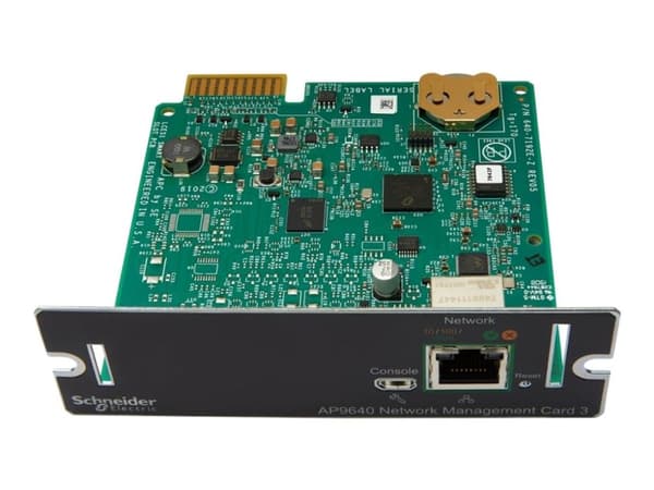APC Network Management Card 3 with PowerChute Network Shutdown - Adapter for fjernstyrt administrasjon - 1GbE - 1000Base-T