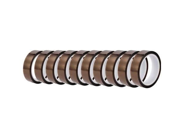 TRU COMPONENTS ESD-tejp 10 st bärnsten (L x B) 33 m x 25 mm polyimid