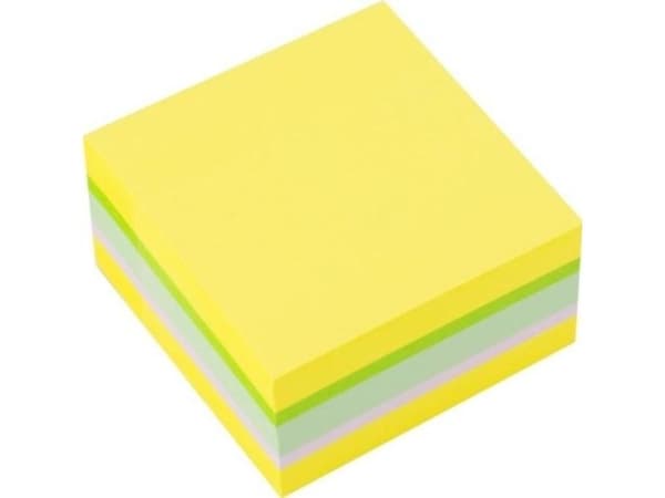 D.Rect självhäftande block 75x75 mm Citrus (325281)