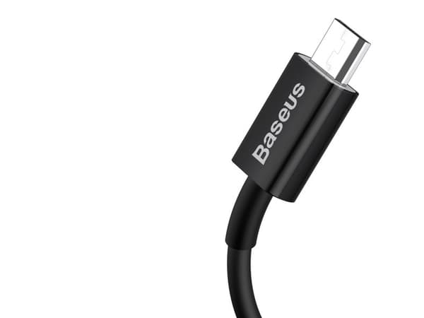 Baseus Superior, 2 m, USB A, Micro-USB A, USB 2.0, 0,48 Gbit/s, valkoinen