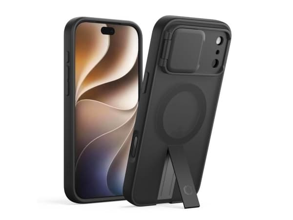 Tech-Protect Kevlar Aura MagSafe Case for iPhone 18 Pro Max / 17 Pro Max - Matte Black