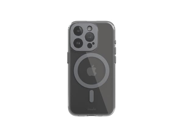 Moshi iGlaze til iPhone 15 Pro - Meteorite gray