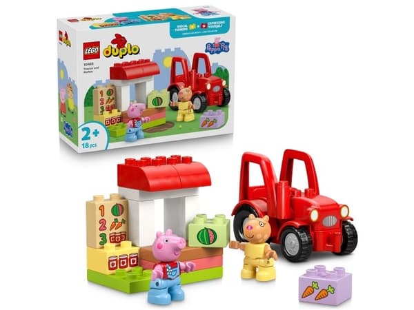 LEGO DUPLO 10468 Traktor og merkitty