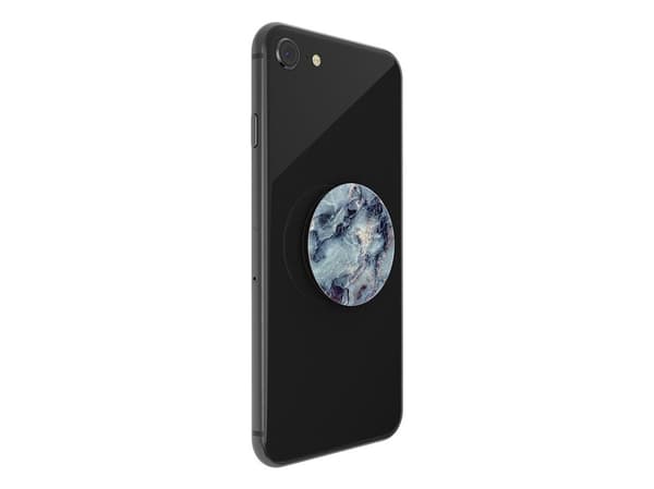 PopSockets Swappable PopGrip - Fingergrepp/vikbart ställ för mobiltelefon - marble blue