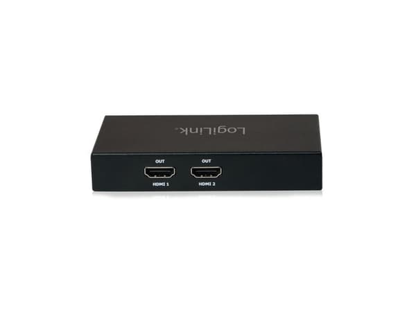 LogiLink CV0094, Mini DisplayPort, 2x HDMI, Sort, RoHS, CE, 5 V