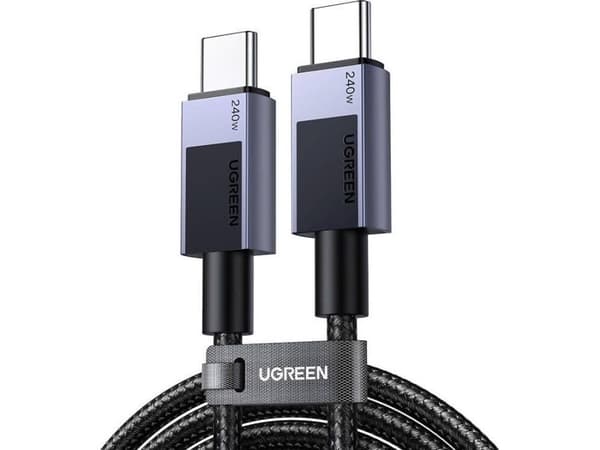 USB-kabel Ugreen USB-C - USB-C 2 m svart (UGR5580)