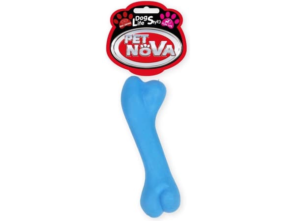 TPR Bone Blue 12cm