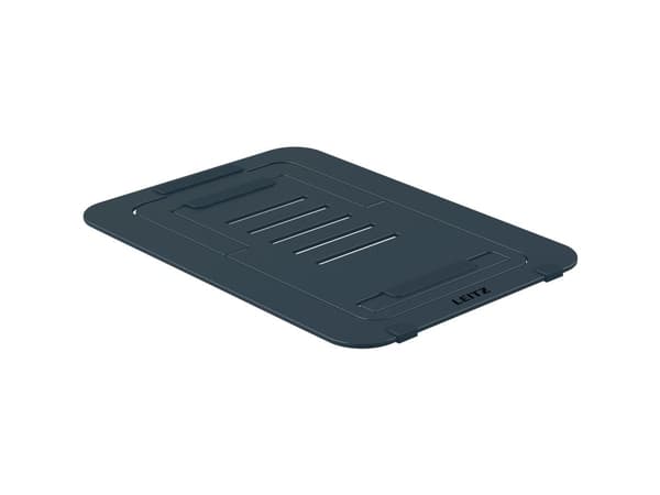 Leitz Ergo - Notebookstativ - justerbar, multi-vinkel, aluminium - 10" - 17" - mørk grå