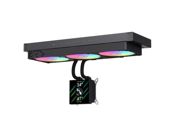 Gamemax CPU Liquid Cooler | GLACIER 360 LCD BK | Intel, AMD