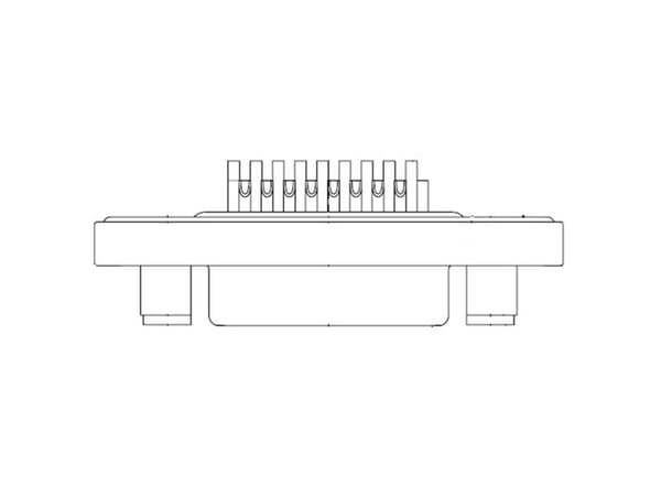 Molex 1731100036 D-SUB kontaktforbindelse, poltall: 15, lodding, 1 stk Bulk