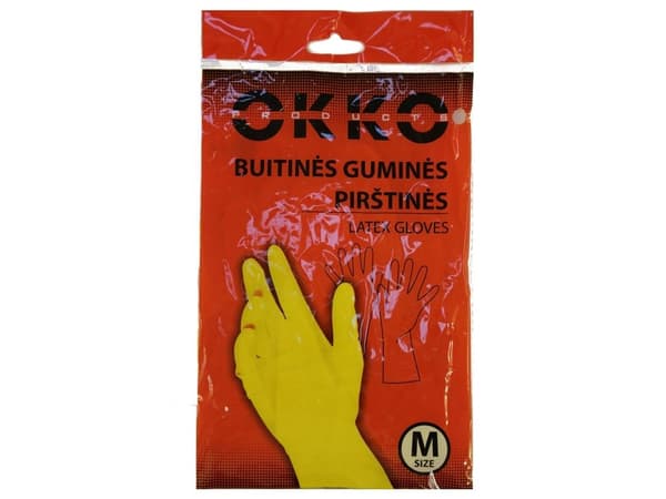 Ziener husholdningsgummihansker OKKO M