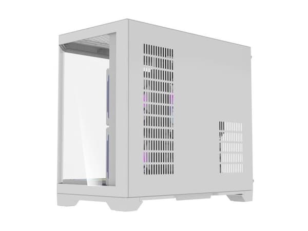 Darkflash Darflash FT418 PC-kotelo + 6 aRGB tuuletinta (valkoinen)