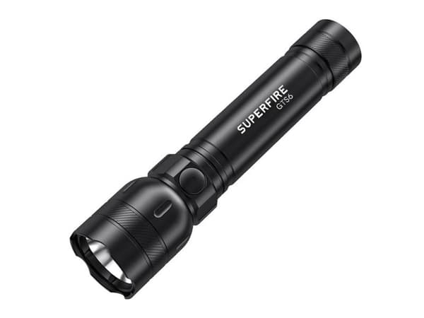 Superfire GTS6 - Lommelygte - LED - 5-modus - 7 W
