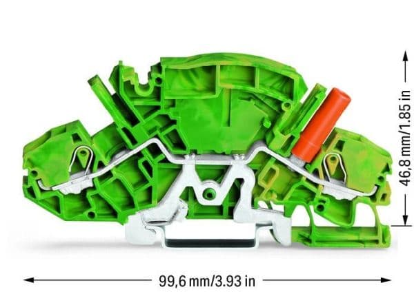 Wago 2007-8807, 8 mm, 99,6 mm, 20 styck