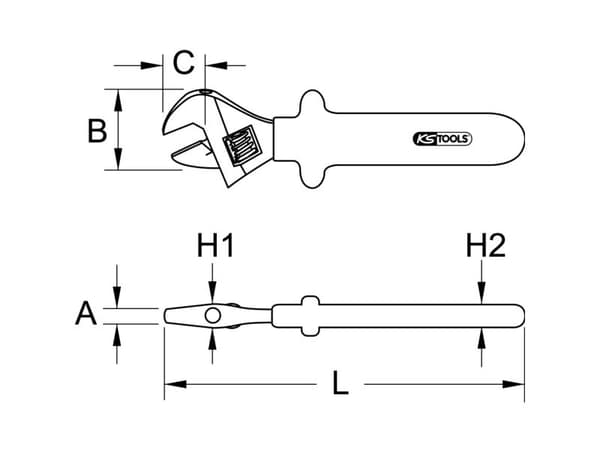 KS Tools 117.1254, 78 mm