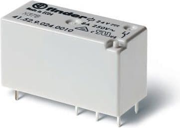 Löytörele 2P 8A 24V DC (41.52.9.024.0010)