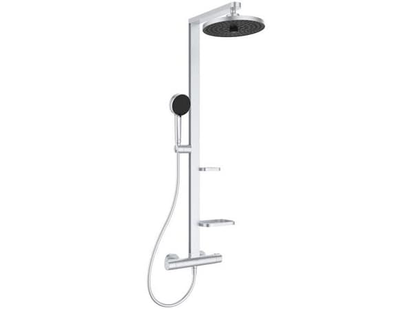 Ideal Standard Alu+ - Brusesystem+termostat Silver