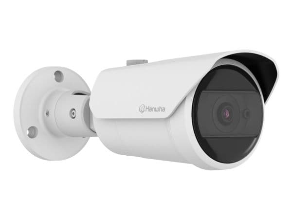 Hanwha QNO-C8013R, IP-säkerhetskamera, Utomhus, Kabel, 120 dB, Innertak/vägg, Vit