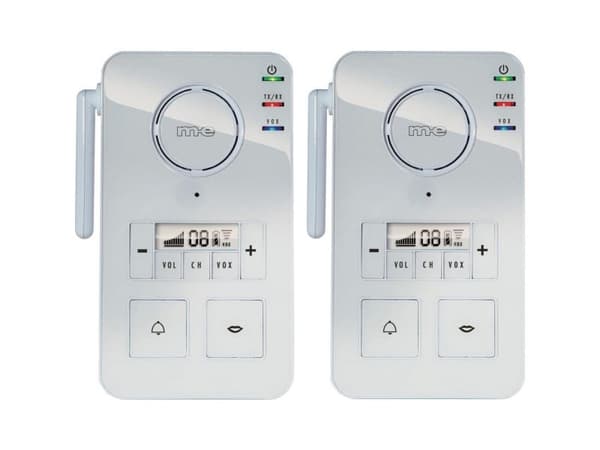 M-E MODERN-ELECTRONICS Radio Intercom FS 2.1 Vit (FS 2.1) - Utan batteri