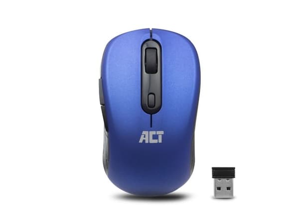 ACT trådlös mus 1000/1600 DPI BLU