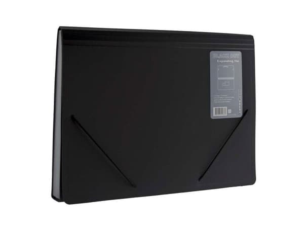 Mayland-Burde Hemarkiv BLACK A4,13f, Svart -