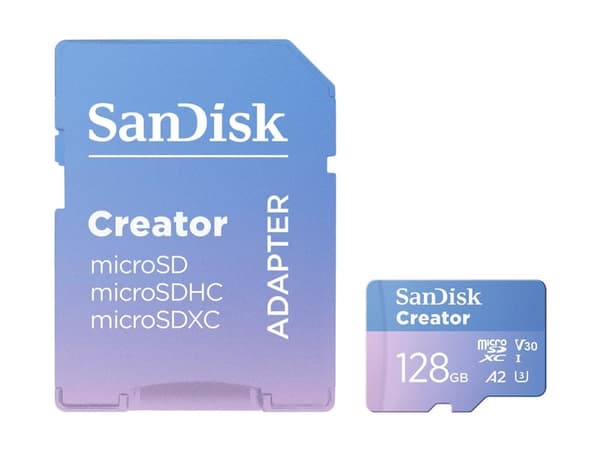SanDisk Creator MicroSD 128GB