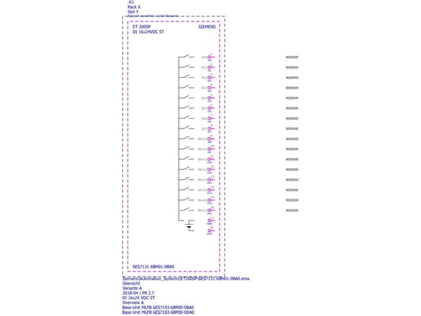 Siemens SIMATIC ET 200SP - Digital indatamodul