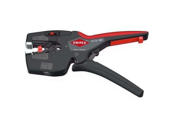 Knipex 12 72 190, 170 g, Sort, Rød