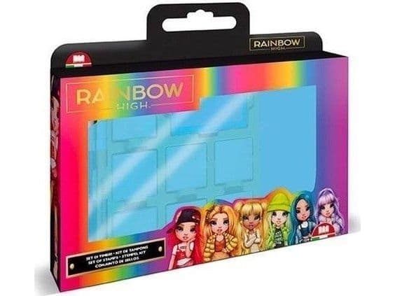 Multiprint MULTIPRINT RAINBOW HIGH STAMP IN A CASE (monipainatus)