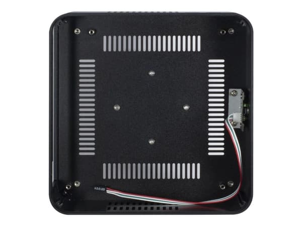 Inter-Tech A80 - Tower - ITX - virtalähde 60 Watt - musta - USB