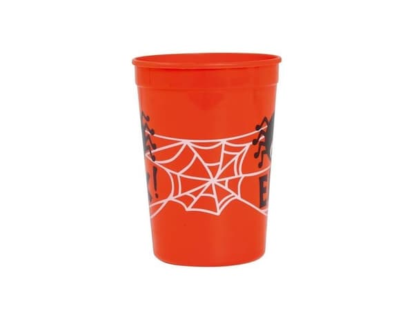 Orange halloween kop
