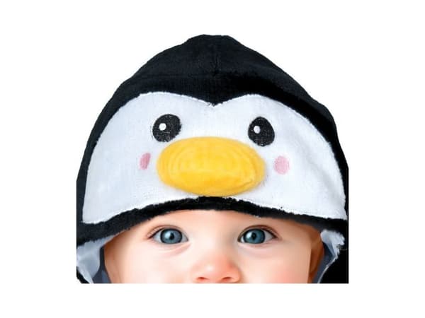 Pingvin baby kostume