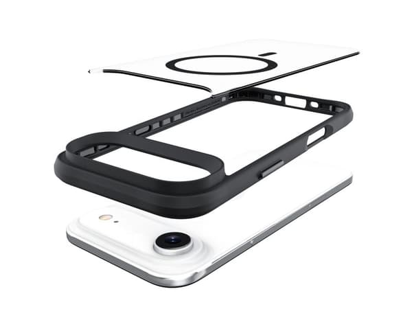 3mk Satin Armor MagCase til iPhone 17 Air - hvit